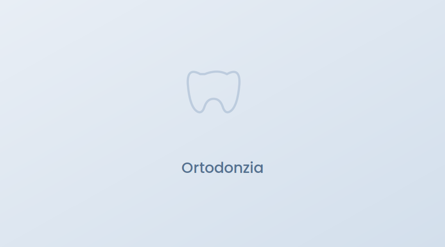 Trattamento ortodontico con apparecchio